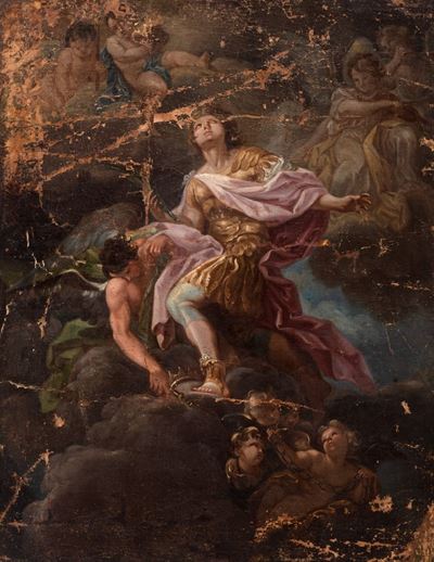 Apoteosi di un Santo Guerriero (san Giorgio?)