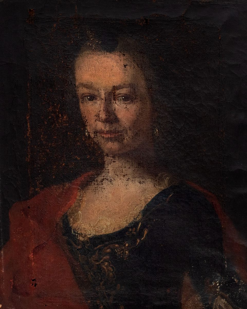 Scuola Dell'italia Settentrionale, Secolo XVIII - Ritratto di Gentiluomo e Ritratto di Gentildonn...