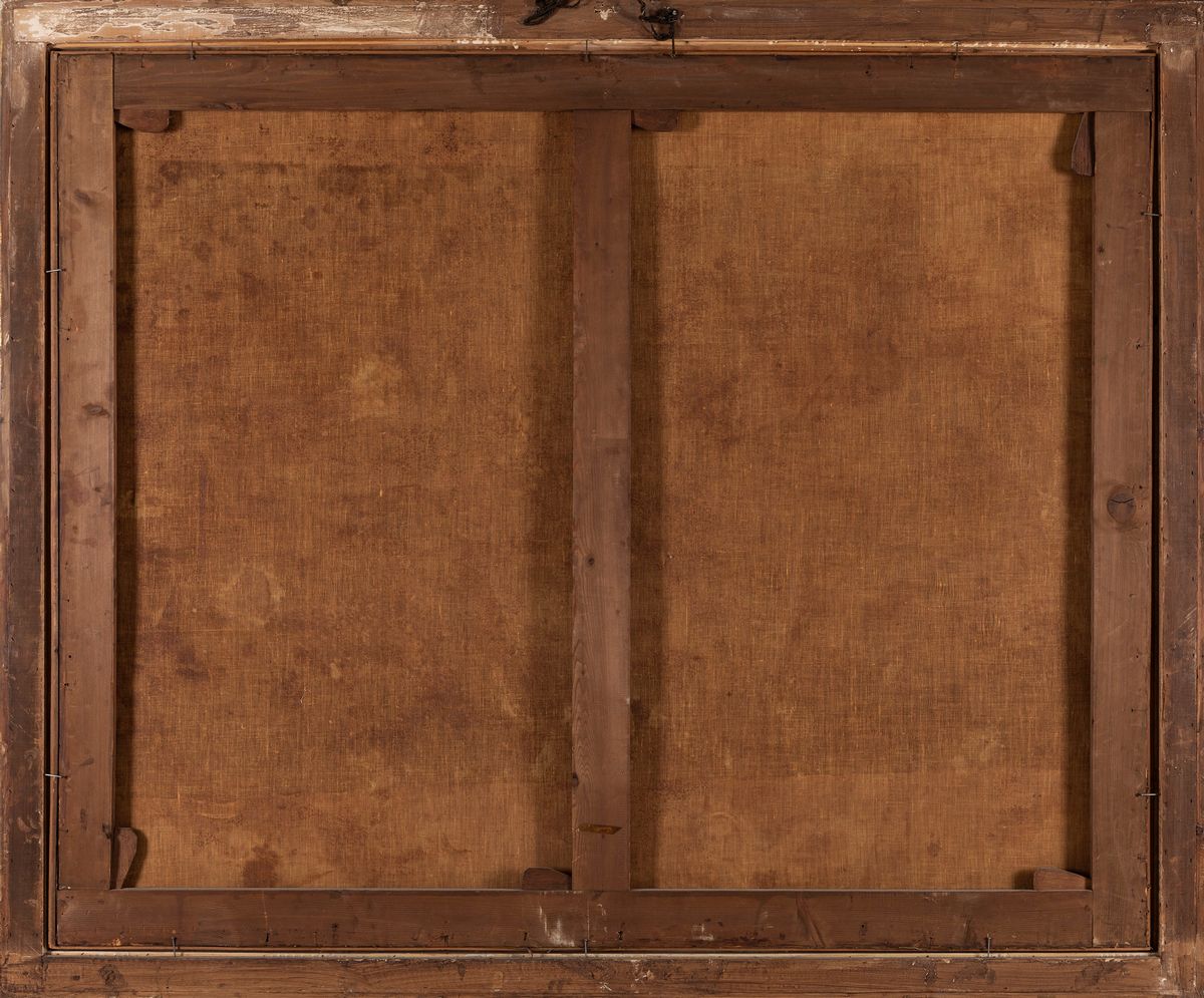 Scuola Romana, Fine Secolo XVII - Inizi Secolo XVIII - Paesaggio con Mare in Tempesta