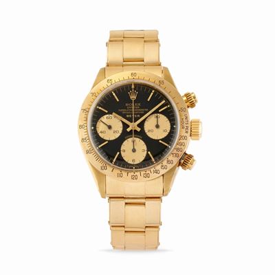 Daytona 6265 personalizzato per Beyer, oro 18k, anni '70