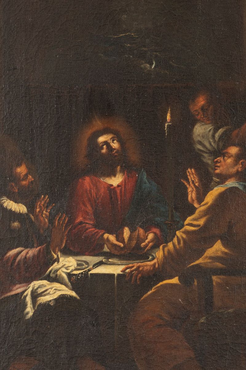 Scuola Veneta, Secolo XVII - Cena in Emmaus