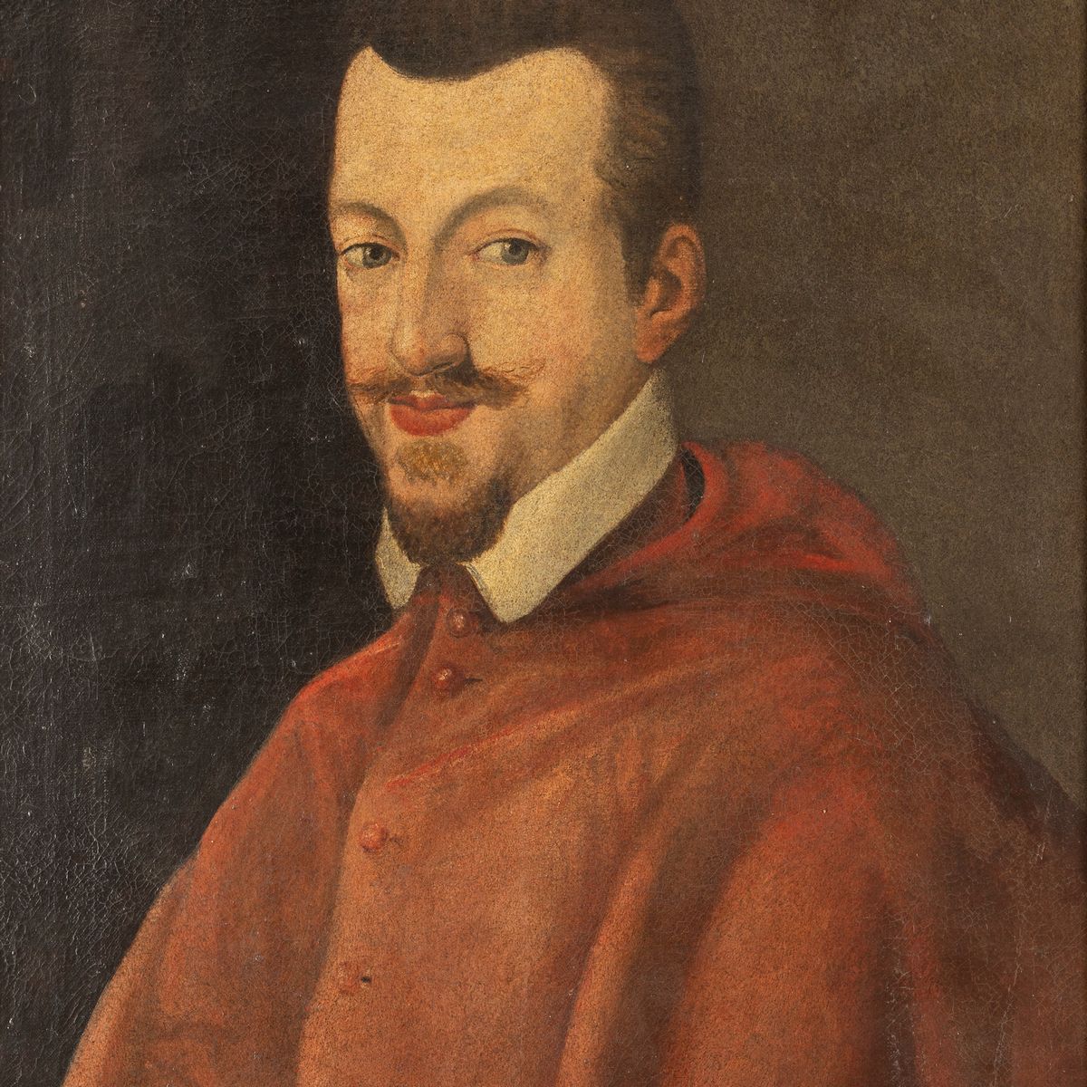 Scuola Italiana, Secolo XVII - Ritratto di Cardinale, a Mezzo Busto