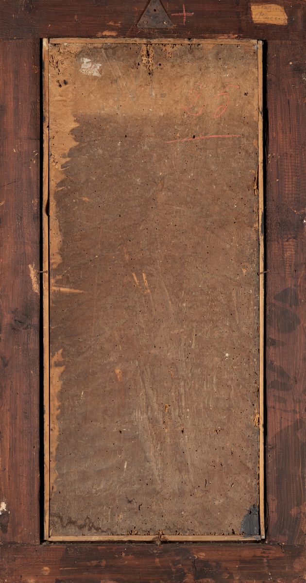 Pittore Popolare, Secolo XV, e Restauratore Moderno - San Francesco e Santa Chiara (en Pendant)