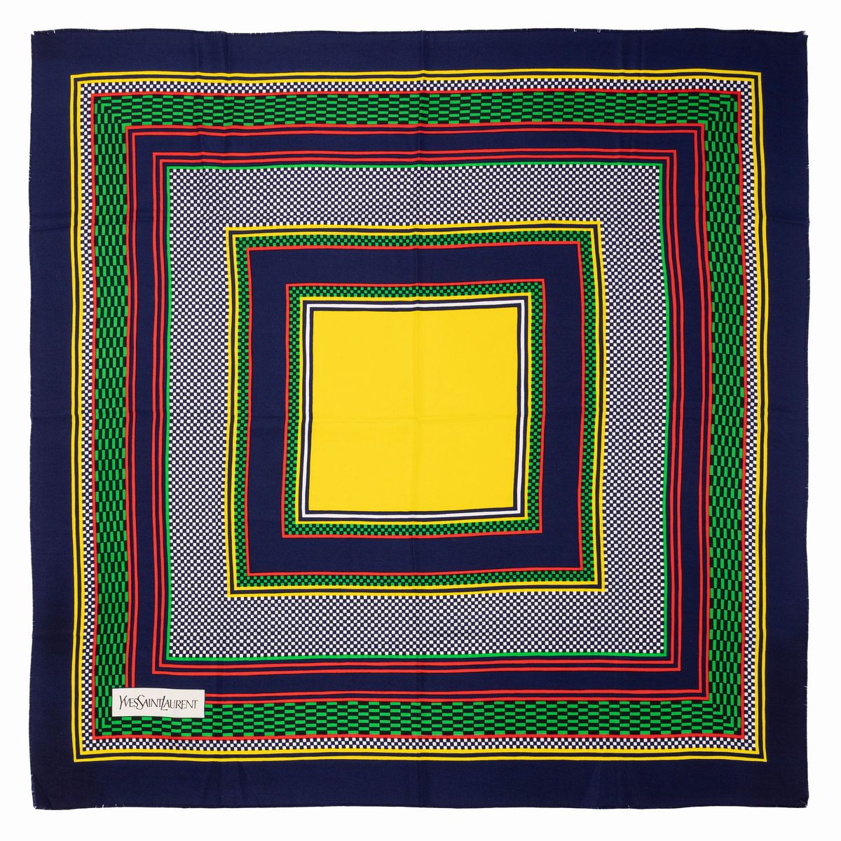 Yves Saint Laurent - Lotto di foulard e stola in seta, varie fantasie e colori