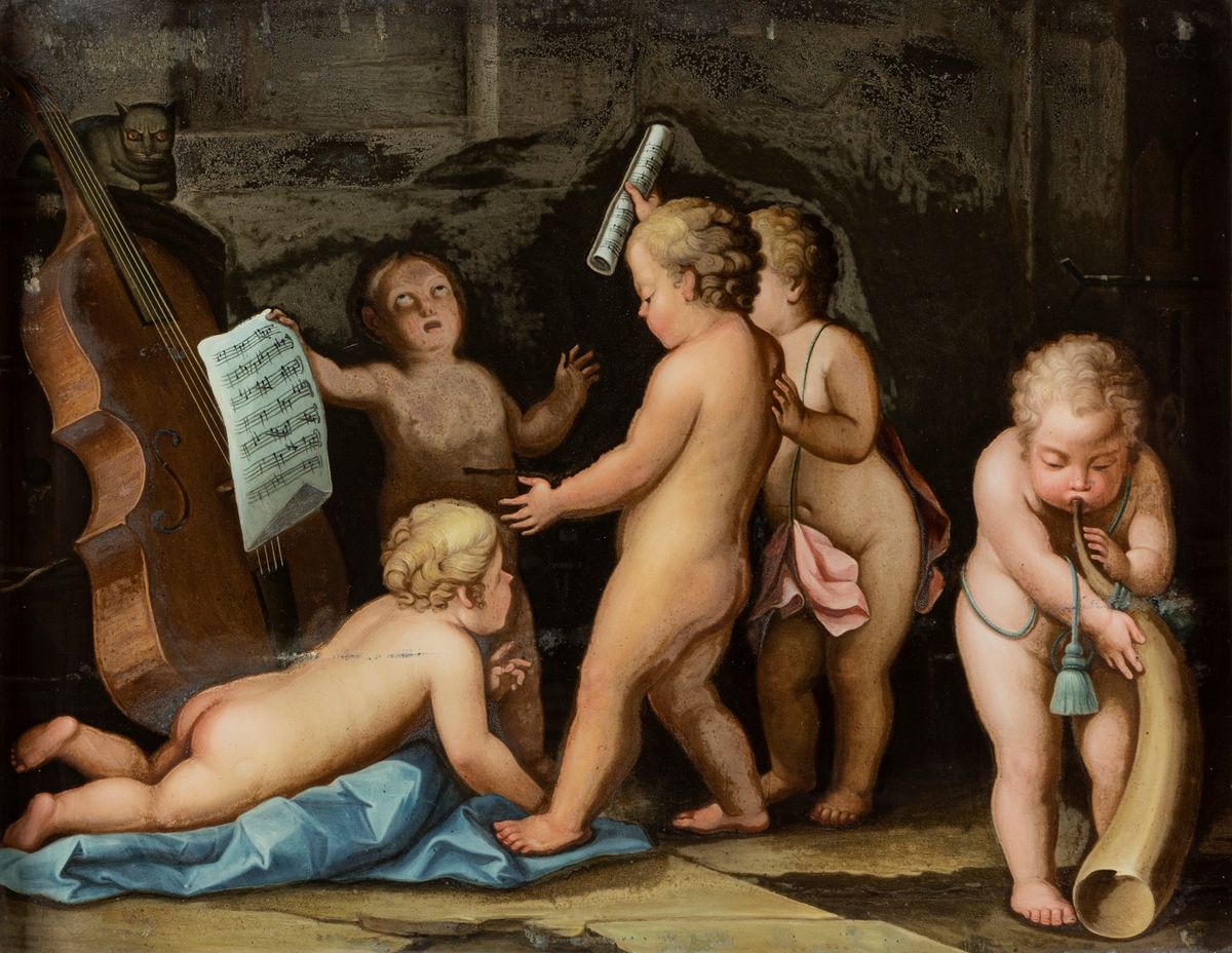 Scuola Dell'italia Settentrionale, Secolo XVIII - Allegoria della Musica
