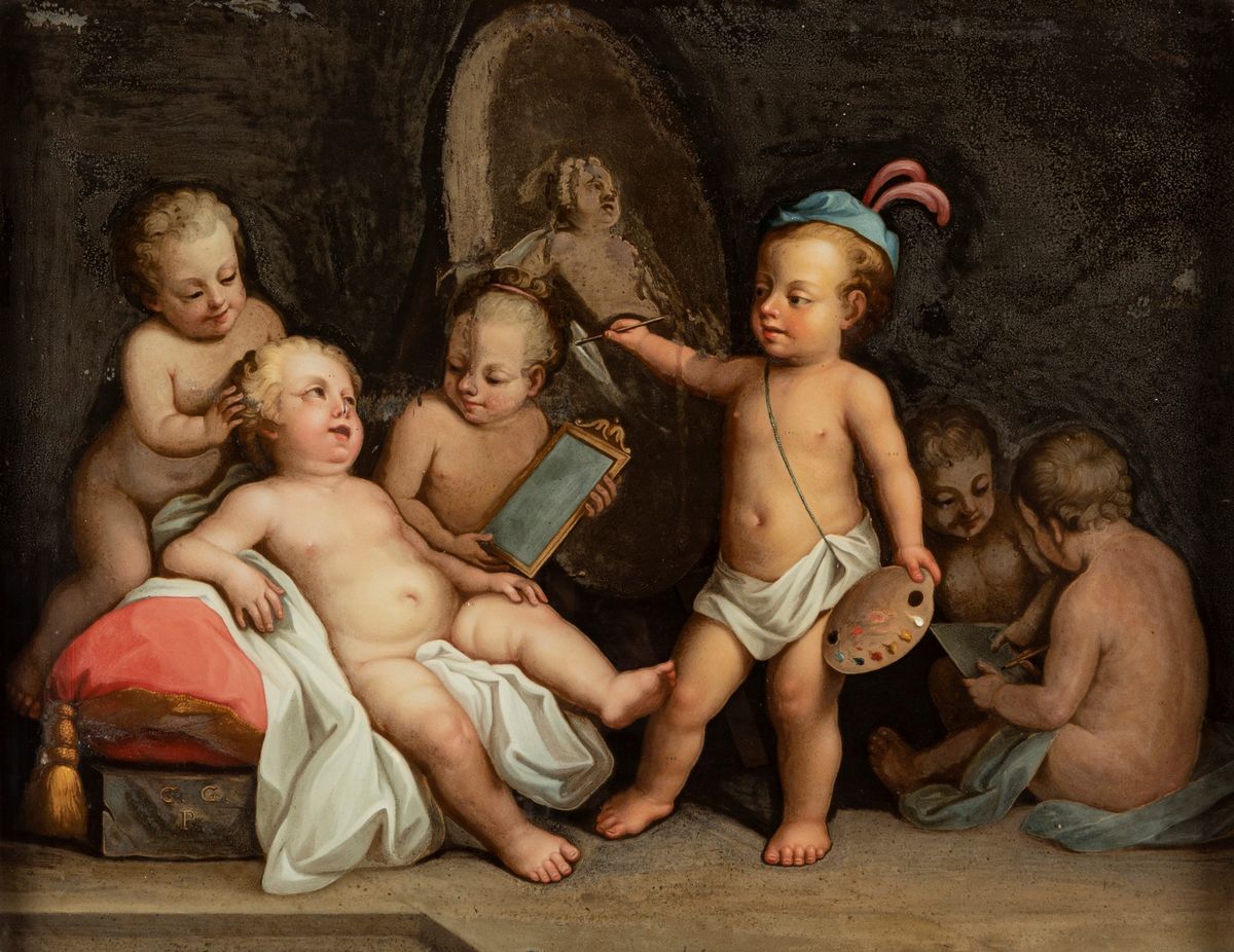 Scuola Dell'italia Settentrionale, Secolo XVIII - Allegoria della Pittura