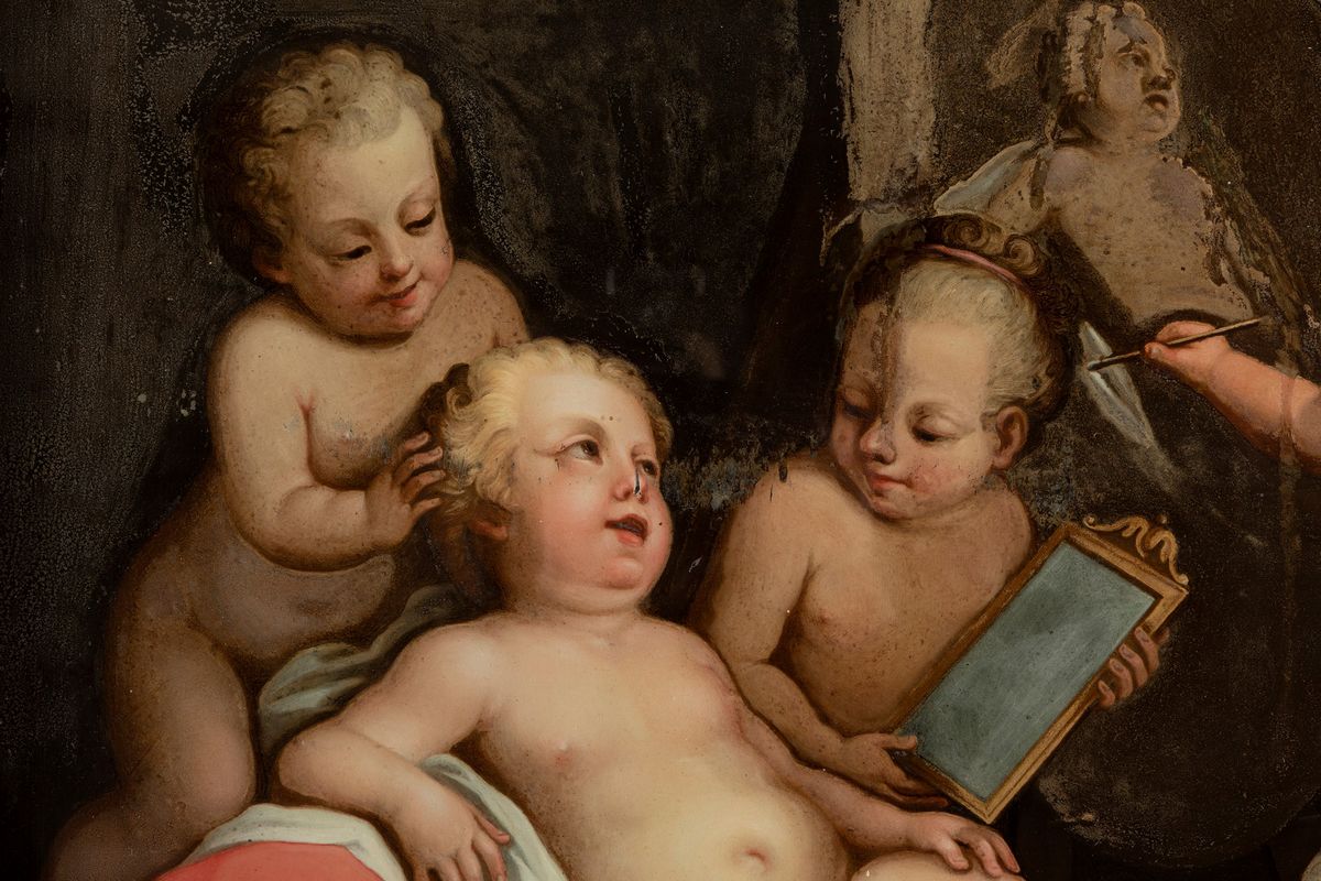 Scuola Dell'italia Settentrionale, Secolo XVIII - Allegoria della Pittura