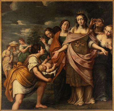 Mosè Consegnato alla Figlia del Faraone