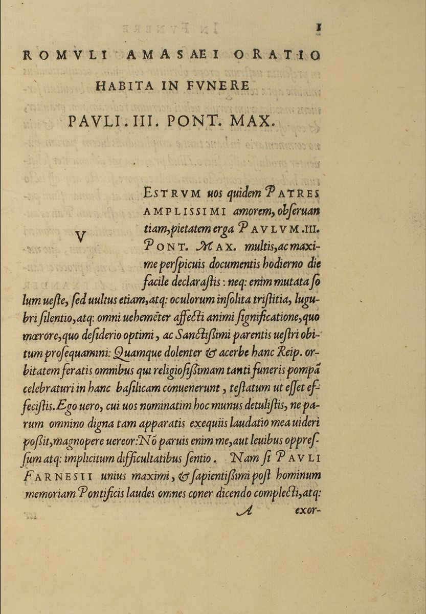 Orazione in Lode di Torquato Tasso Fatta Ne L’academia degli Alterati.