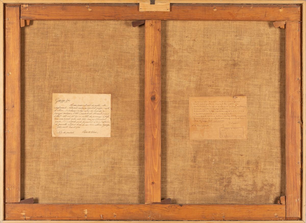 Scuola Veneta, Fine Secolo XVIII - Inizi Secolo XIX - Paesaggio Fluviale con Pastori a Riposo e A...