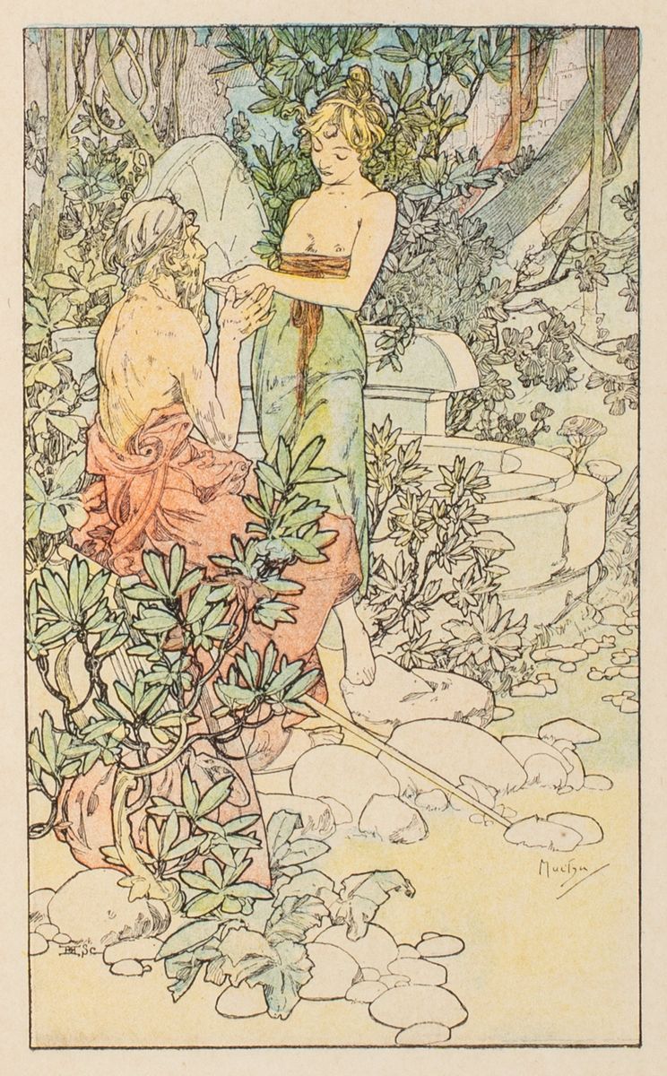 Anatole France - Clio. Illustrations De Mucha