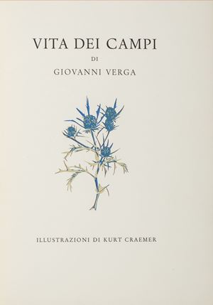 Verga, Giovanni - Vita dei Campi