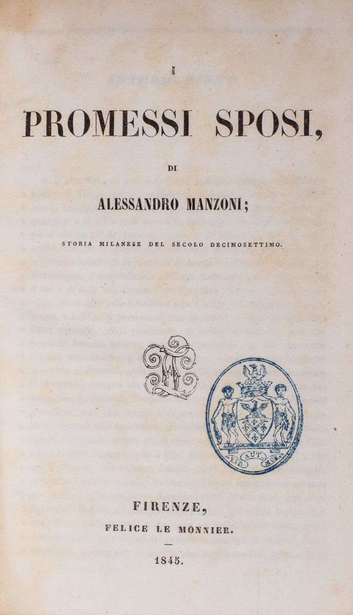 Alessandro Manzoni - I Promessi Sposi
