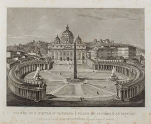 Collection of the main views of Rome and its surroundings