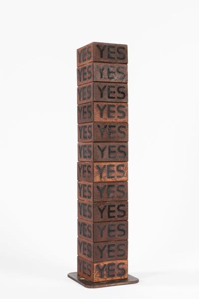 Scultura in legno e ferro, ed. 6 - G