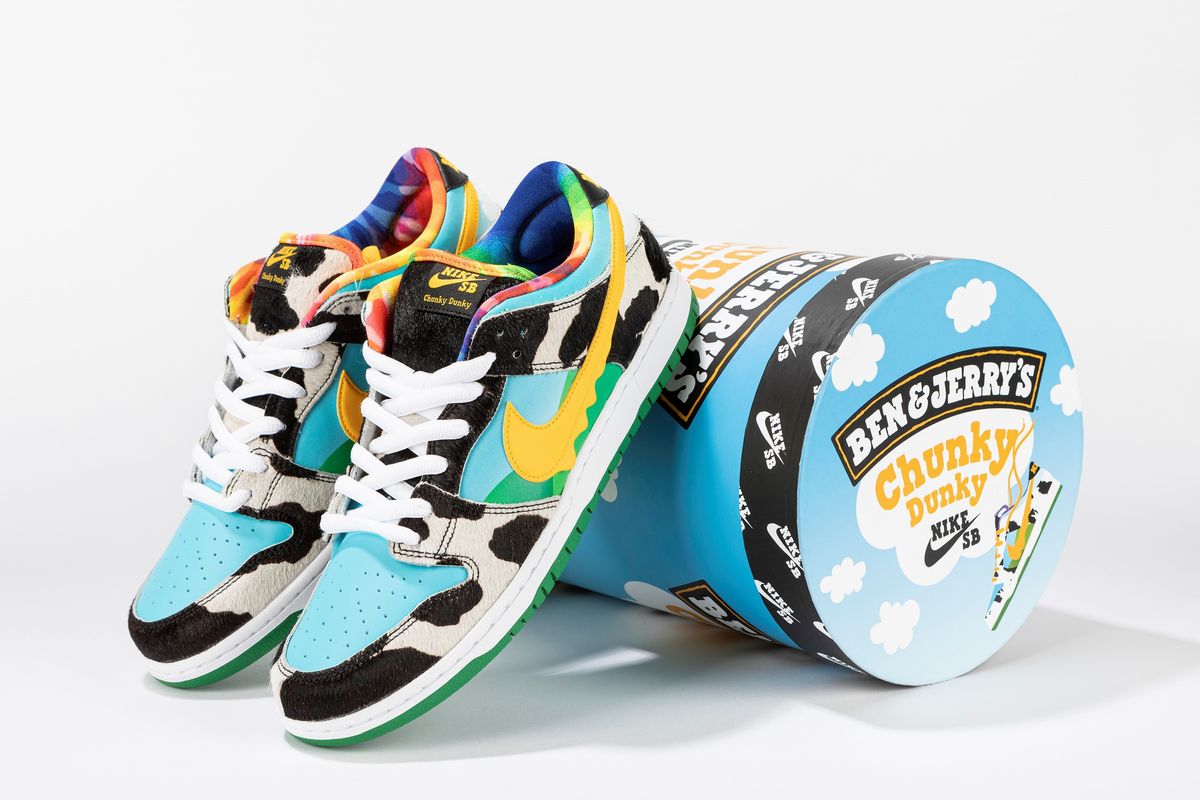 NIKE - Dunk SB Low Ben & Jerry's Chunky Dunky (F&F Packaging 