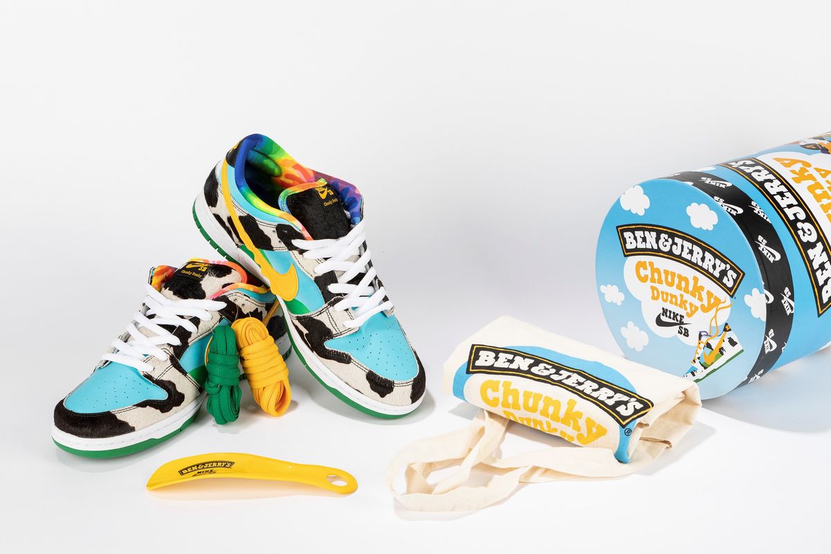 Dunky Box Ben Jerry's Chunky Dunky NIKE Dunk SB Low Ben 