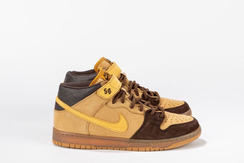 nike sb dunk mid wheat bronze