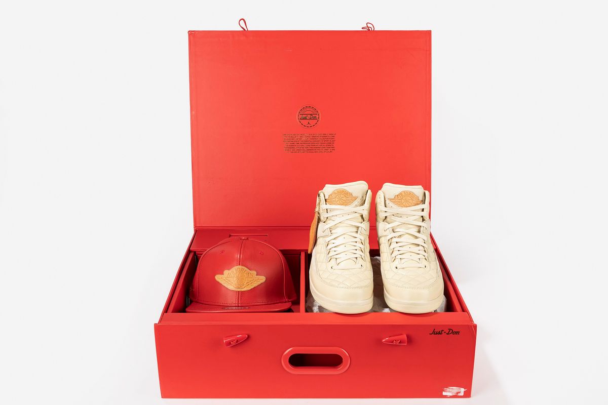 NIKE - Jordan 2 Retro Just Don Beach “Special Box with Leather Cap