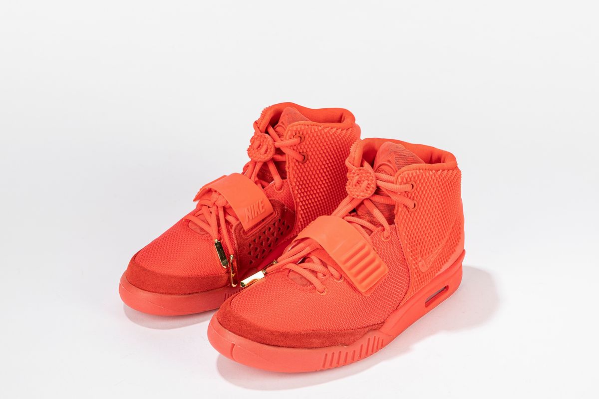 Nike Air Yeezy 2 SP Red October Shoes - Size 9.5