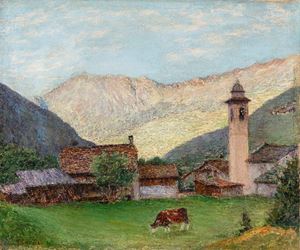 Carozzi Giuseppe - Towards the Engadine
