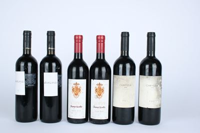Rossi del Douro, Selezione di vini rossi del Portogallo in bottiglie