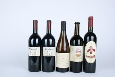 Edi Simcic, Duet, Goriska Brda, Slovenia 2001; Burja Estate 'Burja Bela', Vipava 2010; Adriano Ka...
