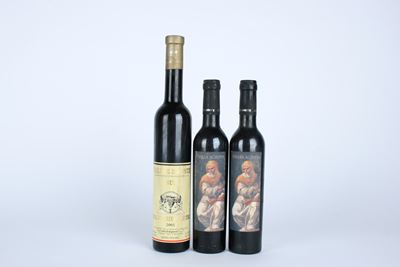 Marche, Vini Dolci - Caniette Sibilla Offida Passerina e Crotta Di Vegneron Nus Malvoisie