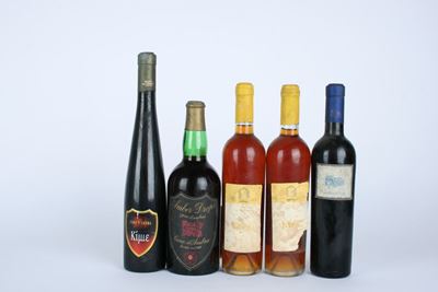 Vini dolci della Campania, assortimento di 5 bottiglie