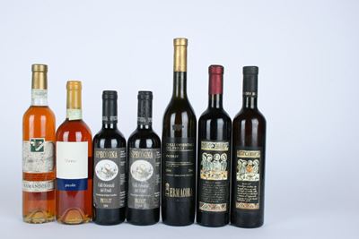 Selezione di Vini Dolci del Friuli, assortimento di etichette di prestigio