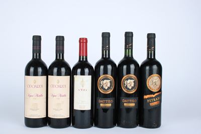 Selezione Rossi Calabria, Vini Rossa del 1999 e 2008