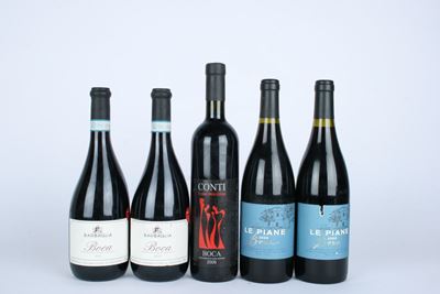 Selezione di vini Boca, 2005-2010