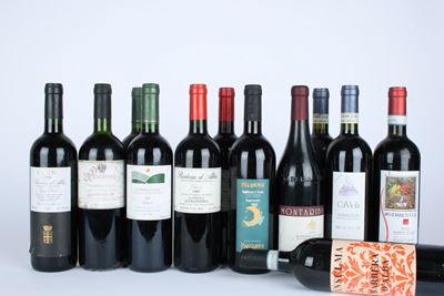 Selezione di vini Barbera d'Alba, 1996-2014