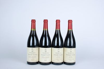 Tenuta delle Terre Nere Selezione Cru, Rosso Etna 2003 e 2005