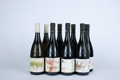 Selezione I Vigneri - Ante Etna Bianco 2010, Vinudilice Rosato 2008, Etna Rosso 2007, Suber Sicil...