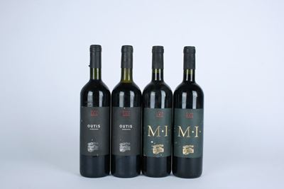 Biondi 'Outis' Nessuno Etna Rosso 2004 e Biondi M.I. Monte Ilice Etna Rosso 2007 (4 bts)