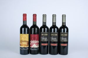 Nero d'Avola Morgante and Gulfi