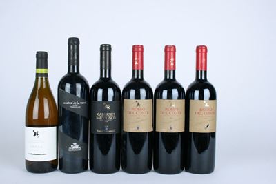 Selezione di vini da Tasca d'Almerita, anni 2000-2005
