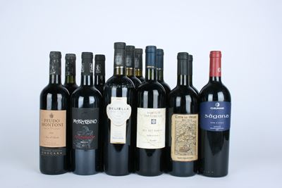 Selezione Nero d'Avola e Riserva - Comprende 12 bottiglie di vari millesimi