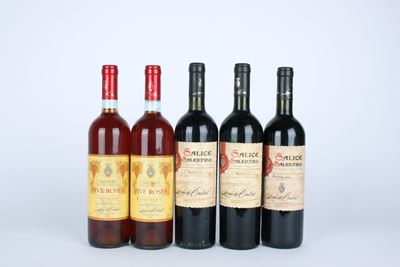 Leone de Castris, Salice Salentino Riserva 2002-2004 e Five Roses Riserva 2004