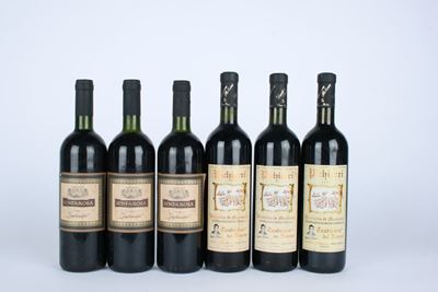 Primitivo di Manduria, Selezione di vini rossi 2006-1998