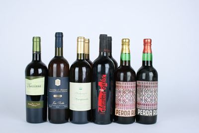 Selezione di Vini Sardi 2007-2010, 8 Bottiglie