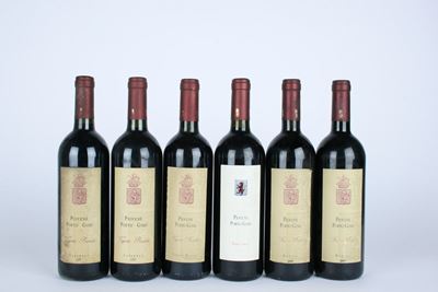 Piovene Porto Godi, Selezione di Vini - Merlot 2001, Cabernet 2000, Tai Rosso 2003, Tai Rosso 200...