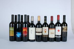 Selection Red Wines and White Wines Colli Euganei