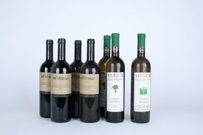Petrussa, Schioppetino di Prepotto 2010 e Friulano 2010; Venica & Venica, Ronco delle Mele Sauvig...