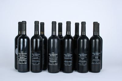 Moschioni, Selezione di Vini: Refosco dal Peduncolo Rosso (2000, 2004), Schioppettino (1999, 2004...