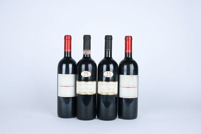 Arnaldo Caprai, Sagrantino di Montefalco 2003 e Outsider Rosso Umbria IGT 2003 (4 bottiglie)