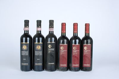 Tabarrini, Colle Grimaldesco Sagrantino di Montefalco 2003 e 2004, Montefalco Rosso 2005