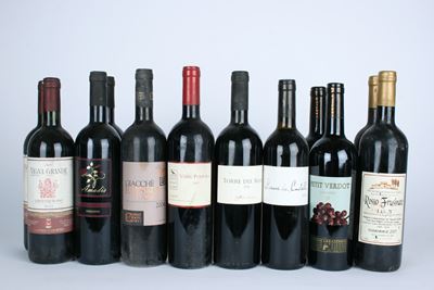 Selezione Lazio, Vini Rossi e Bianchi da Diverse Annate