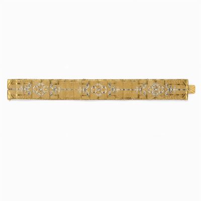 Bracciale in Oro Bicolore 18k